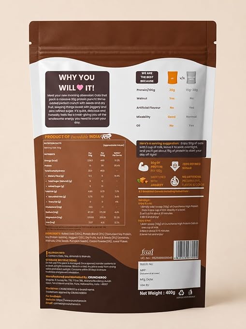 Cruncheroo - Pro Oats
